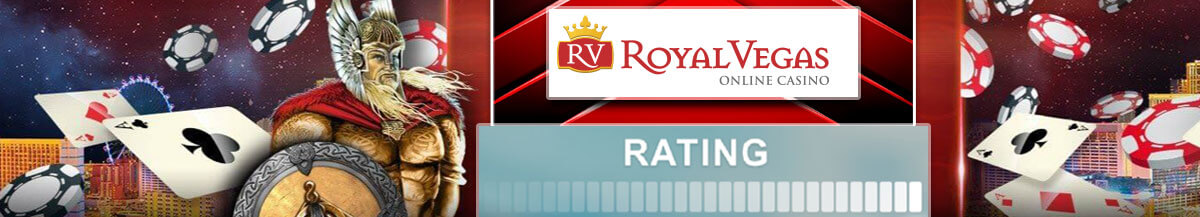 Royal Vegas Online Casino Banner Rating