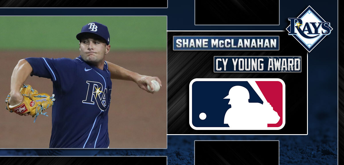 Shane McClanahan Cy Young Award MLB Backgorund