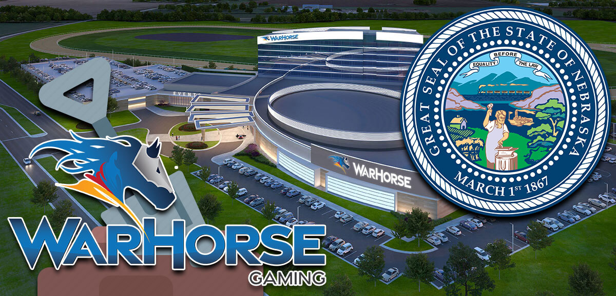 Warhorse Casino Groundbreaking Nebraska State Seal