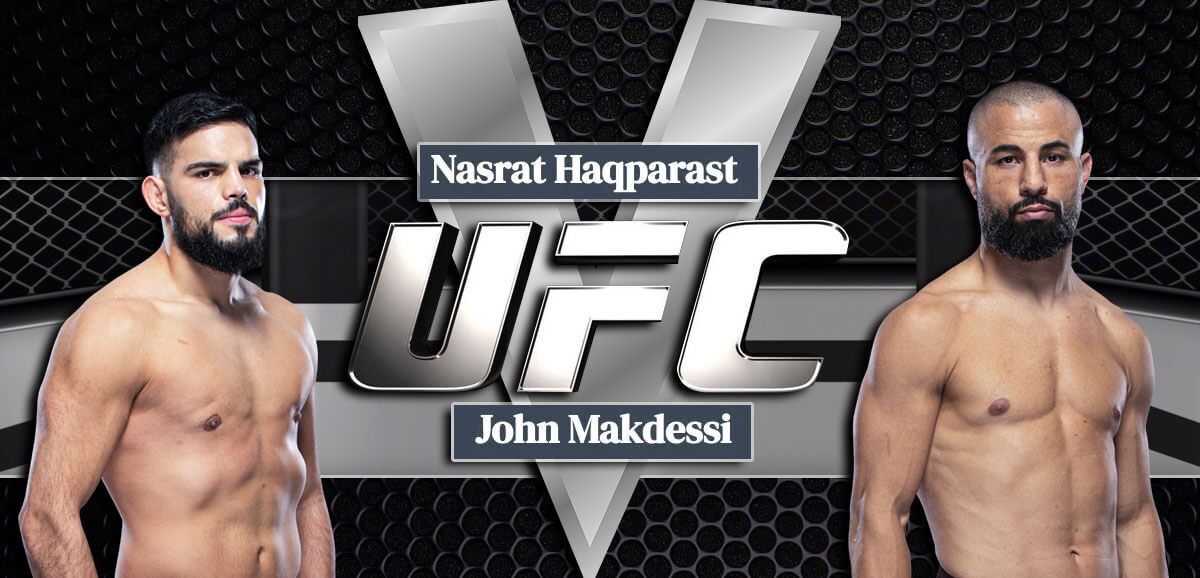 John Makdessi V Nasrat Haqparast UFC