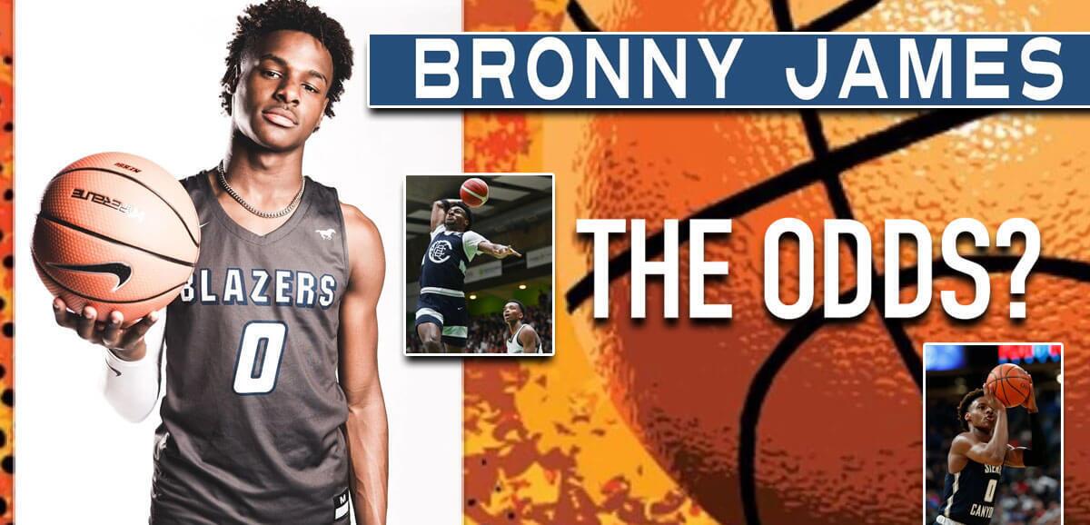 Bronny James Latar Belakang Bola Basket Odds
