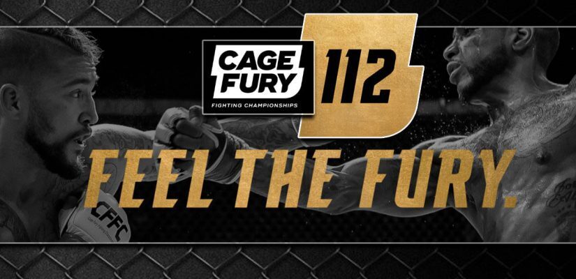 Cage Fury 112 Rasakan Fury