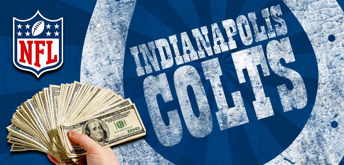 Indianapolis Colts Money NFL Background