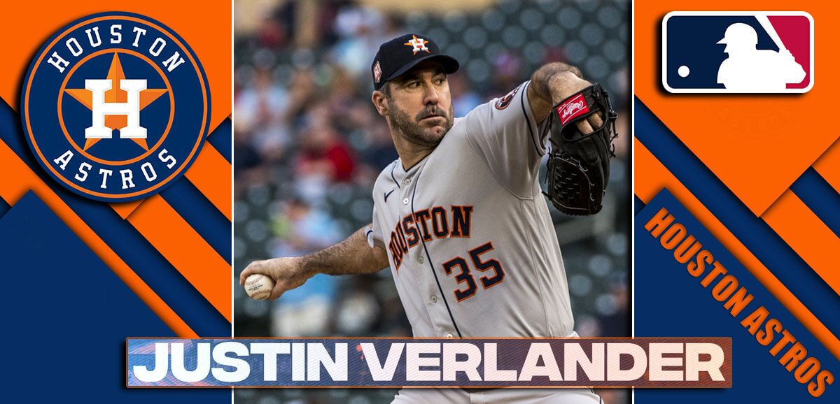 Justin Verlander Houston Astros MLB Background