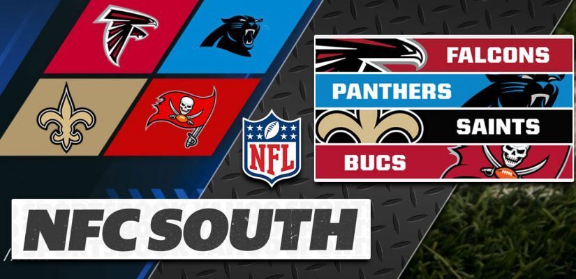 NFC South Hawks Saints Panthers Bucs