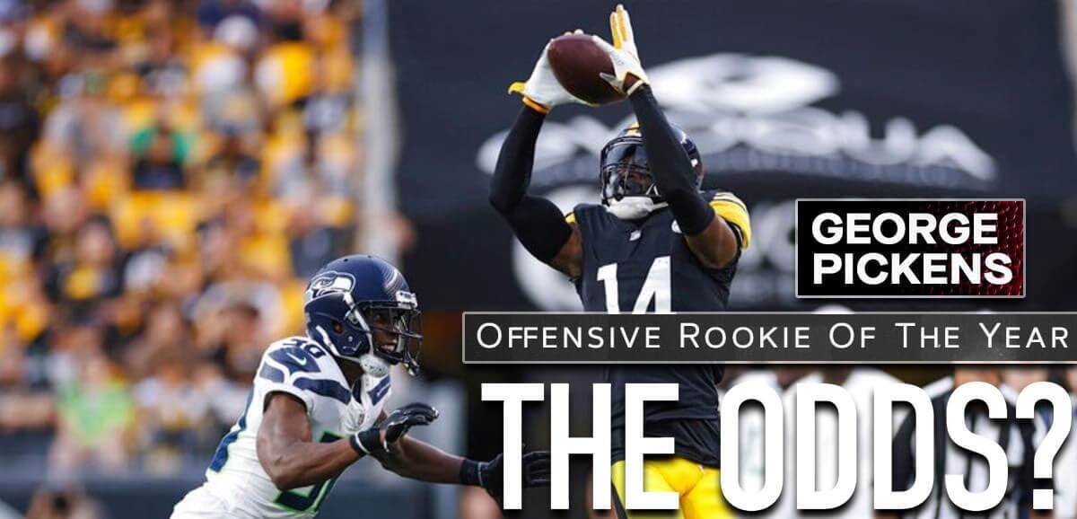 Ofensif Rookie Of The Year The Odds George Pickens