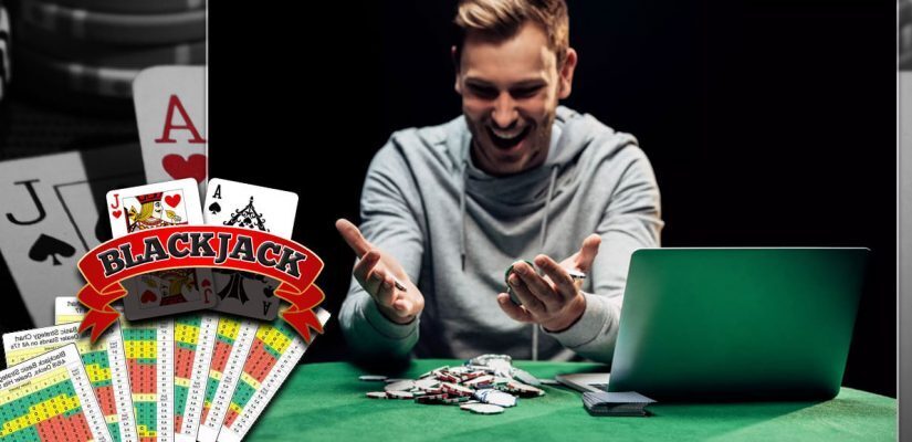 Bagan Strategi Blackjack Perjudian Online