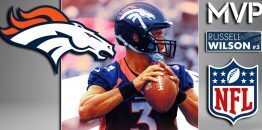 Russel Wilson MVP NFL Denver Broncos Background