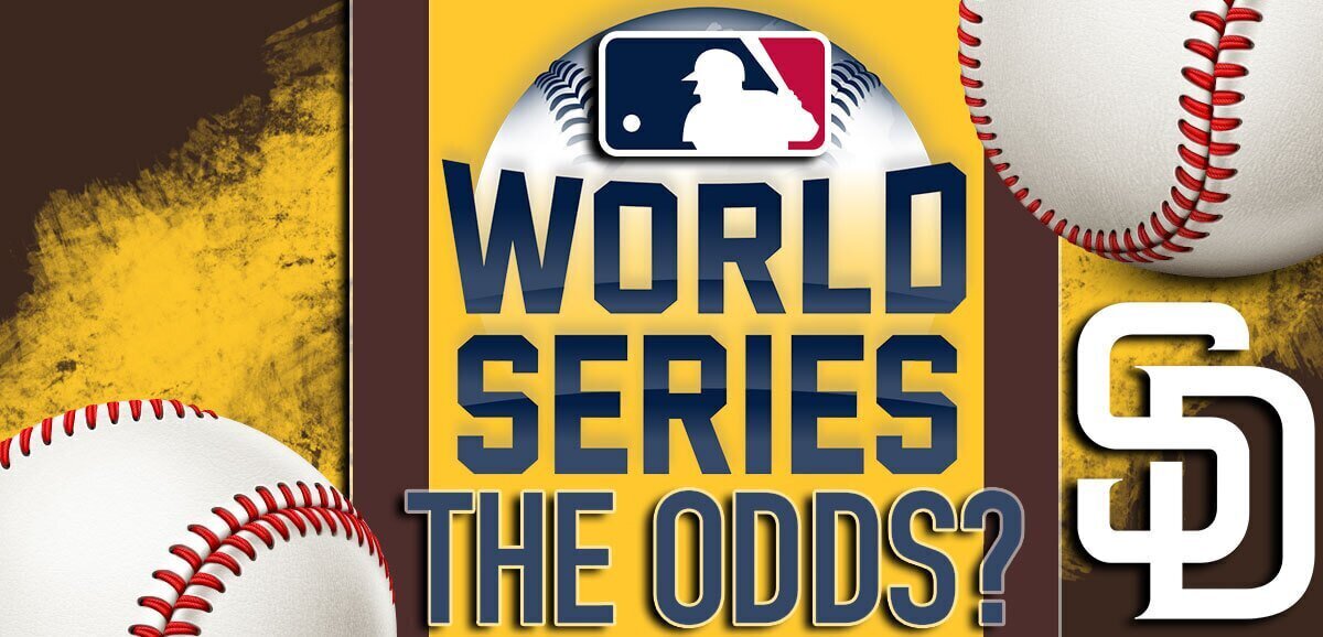 World Series The Odds Padres Baseball Background