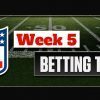 NFL Week 5 Betting Trends