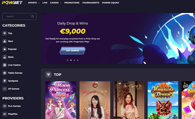 PowBet App Gragnola l'applicazione mobilio di PowBet