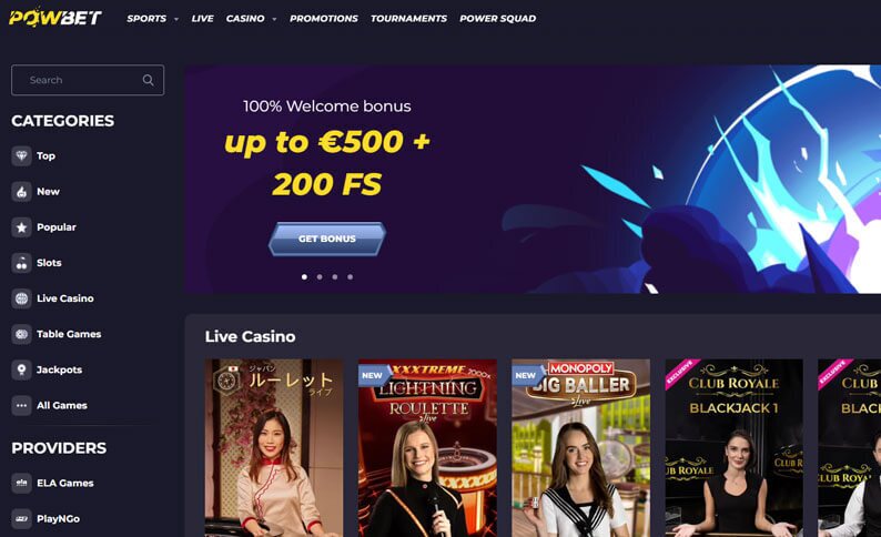 powbet online