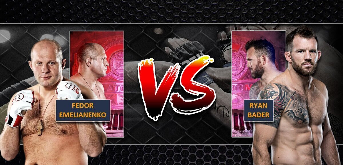 Fedor Emelianenko Vs Ryan Bader