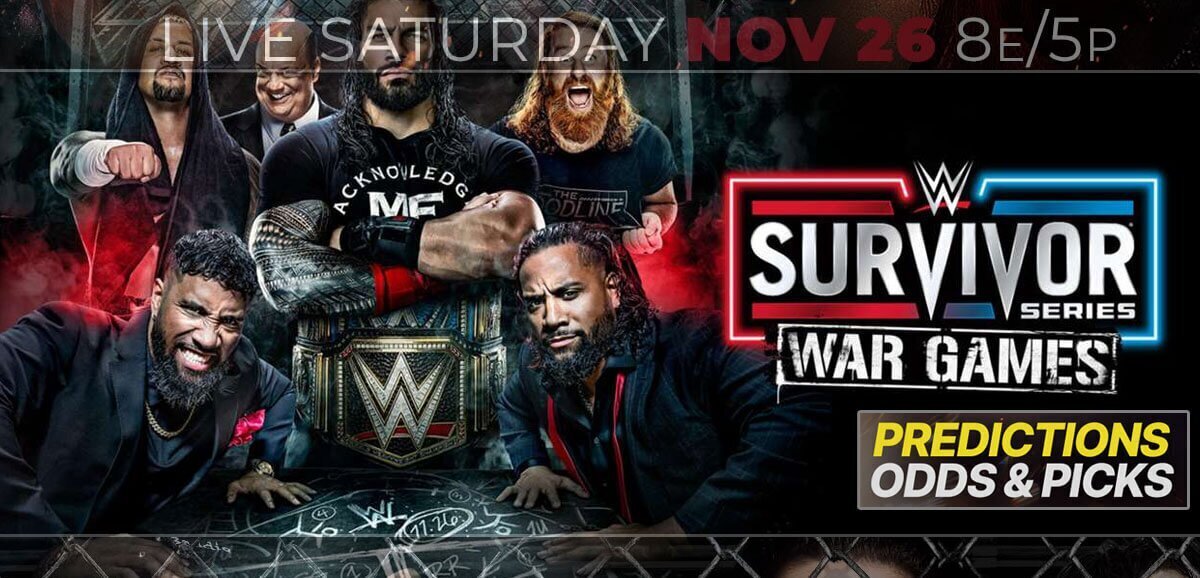 Updated WWE Survivor Series: WarGames 2023 betting odds