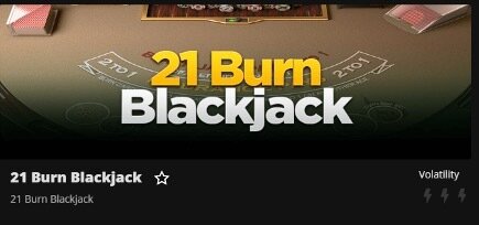 21 Burn blackjack