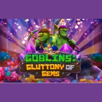 Goblins: Gluttony of Gems slot logo