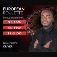Live Dealer European Roulette