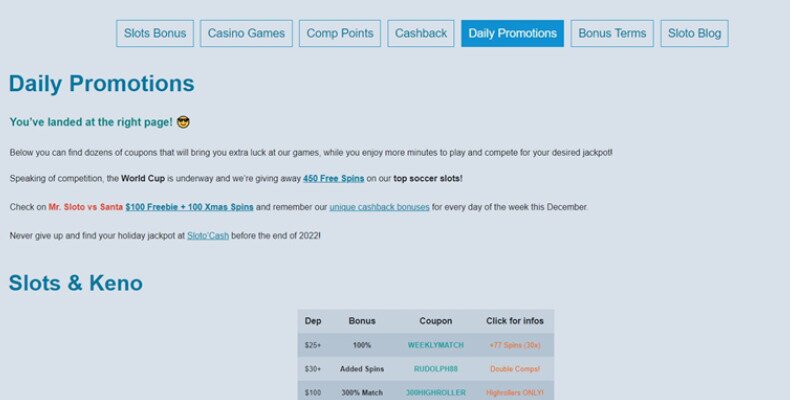 Sloto Cash Display Box Interface