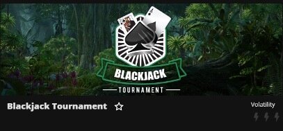 Blackjack tournament entry wild casino