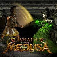 Wrath of Medusa slot logo