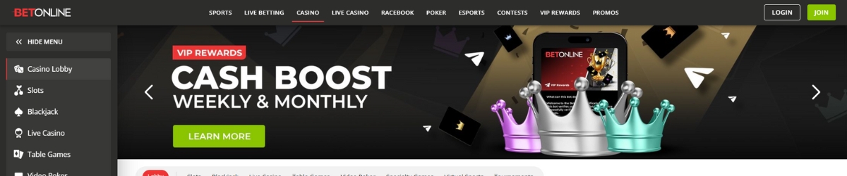 BetOnline Cash Boost