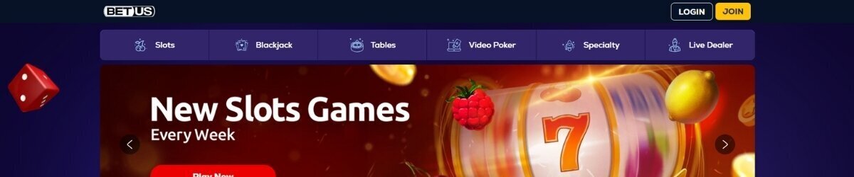 BetUS Casino Banner