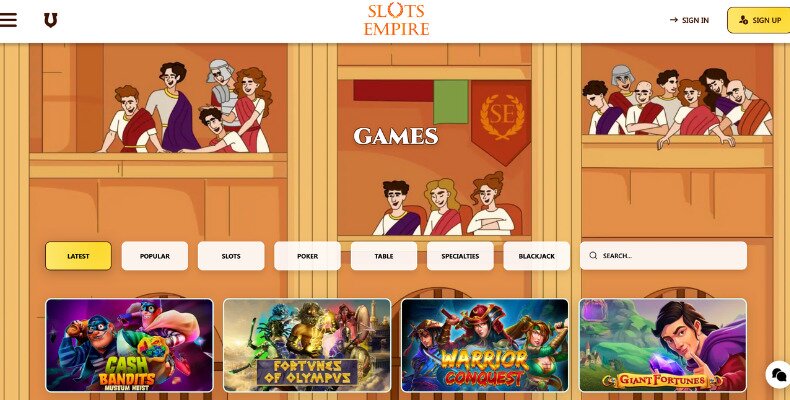Slots Empire Games