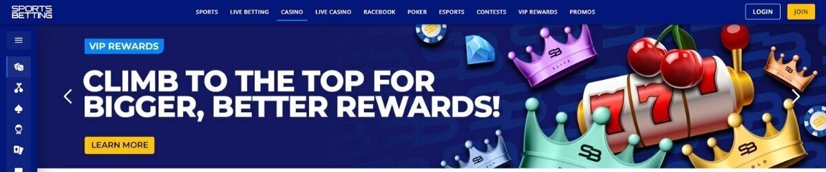 SportsBetting.ag Casino Banner