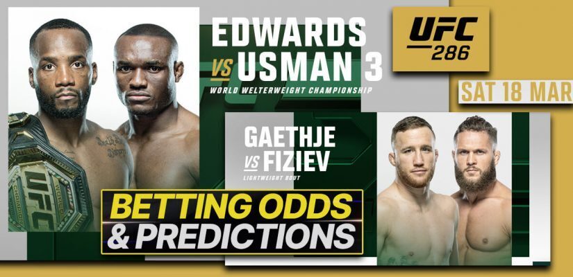 UFC 286 Predictions And Odds