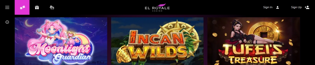 El Royale Casino Games Banner