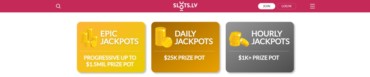 Slots.lv Hot Drop Jackpots