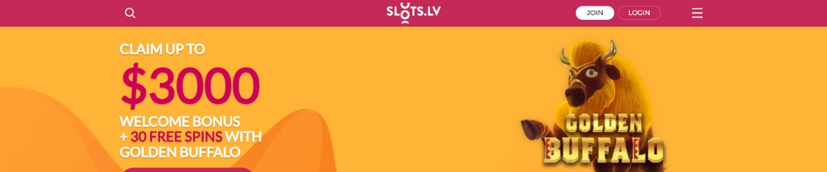 Slots.lv Welcome Bonus