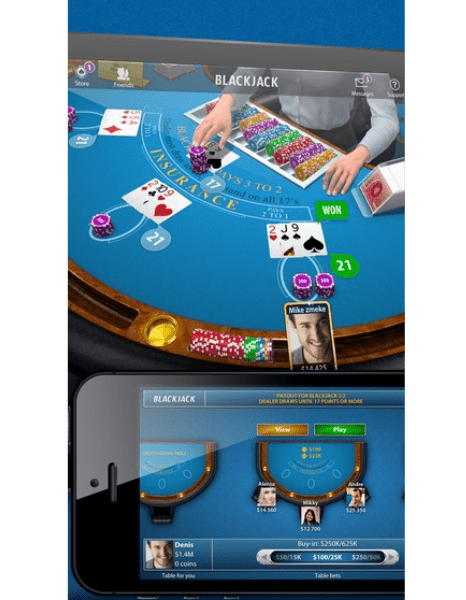 Blackjack 21: Blackjackerist app screenshot