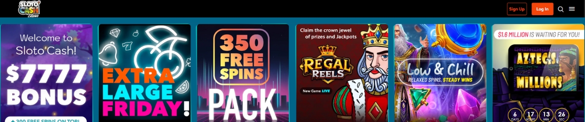 Sloto Cash Promotions