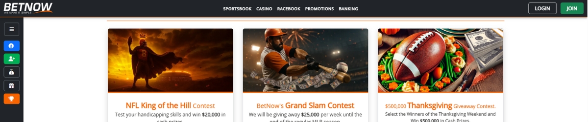 BetNow Contests Banner