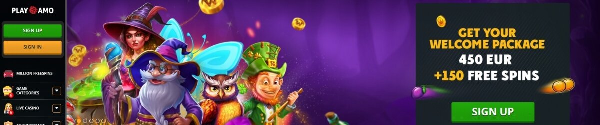 PlayAmo Casino Banner