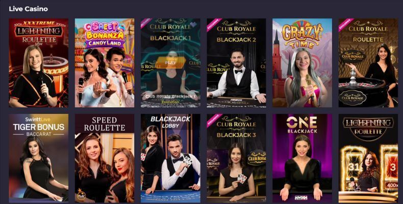 Powbet live casino
