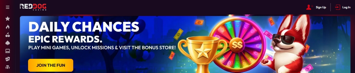 Red Dog Free Spins