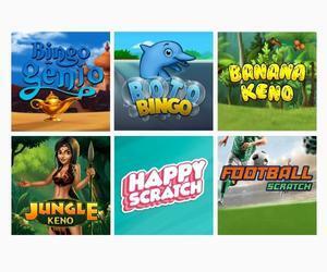 Picture showing online specialty game titles