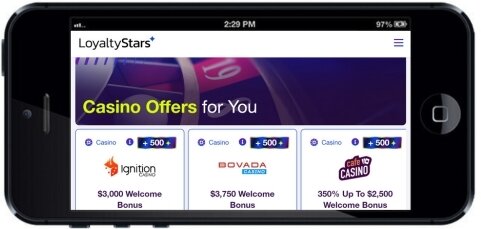 LoyaltyStars mobile experience
