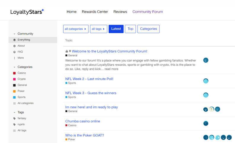 LoyaltyStars Forum
