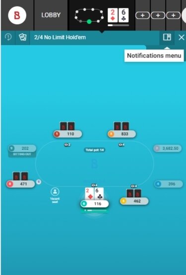 Bovada Poker Mobile