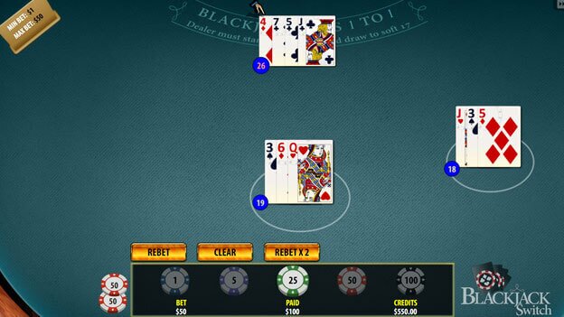 Switch Blackjack