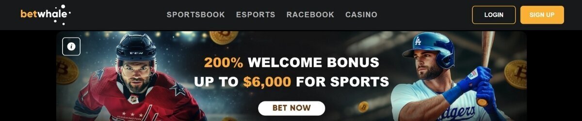 BetWhale Bonus Banner