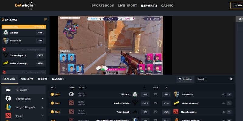 BetWhale Esports