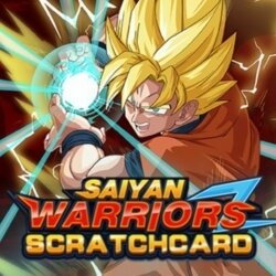 Saiyan Warrior Scratch Off