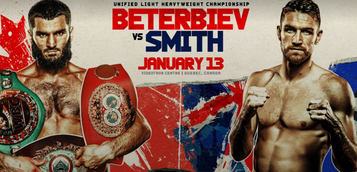 Beterbiev Vs Smith Jan 13