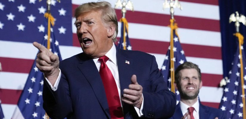 Donald Trump Pointing