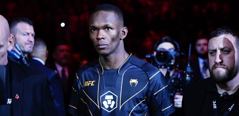Israel Adesanya Walking
