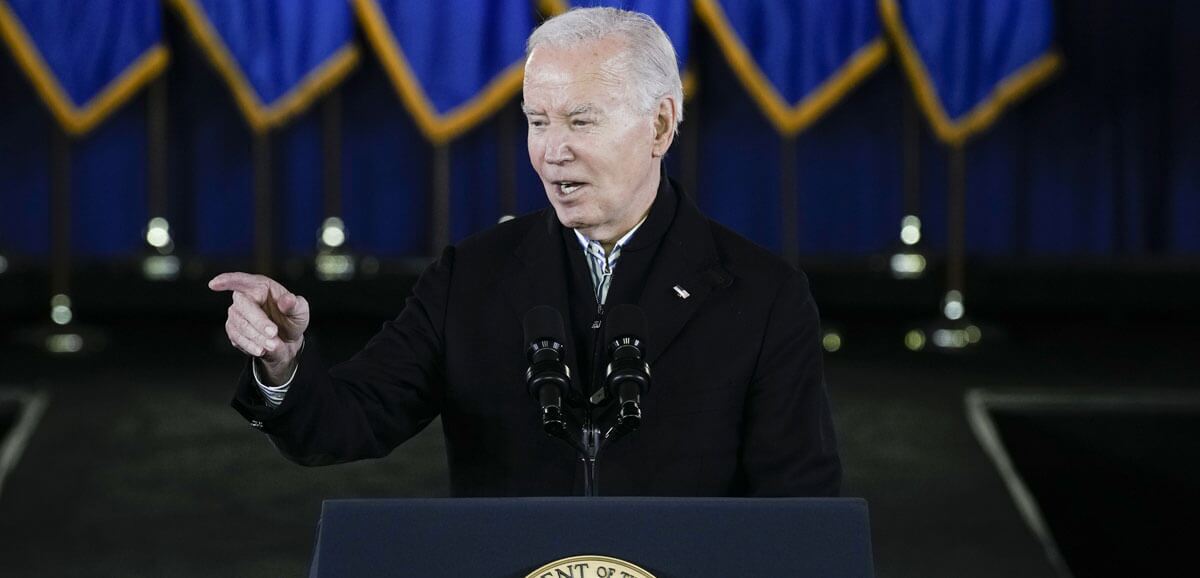 Joe Biden Pointing